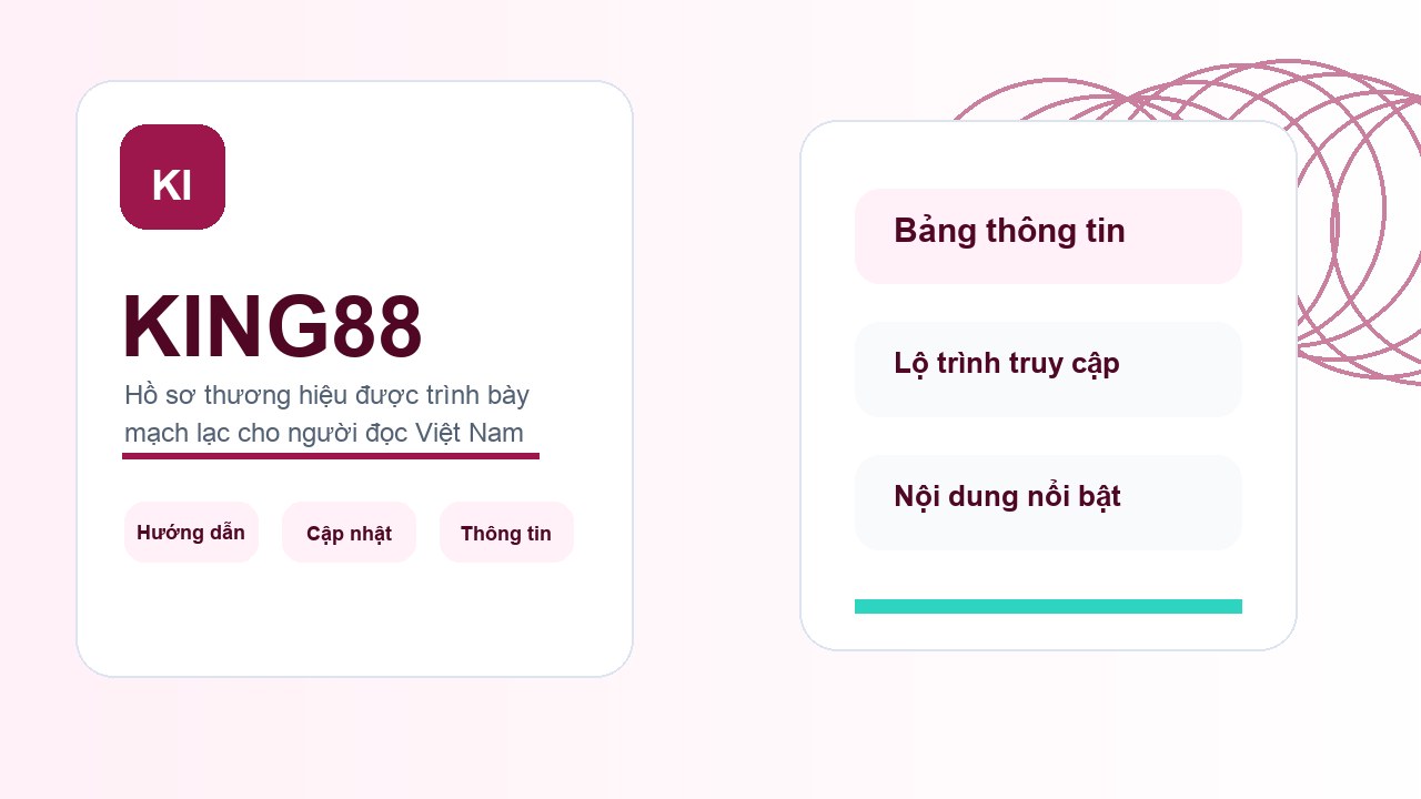 KING88 hình ảnh thương hiệu