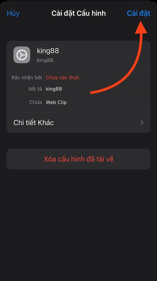 Tải app Bước 3